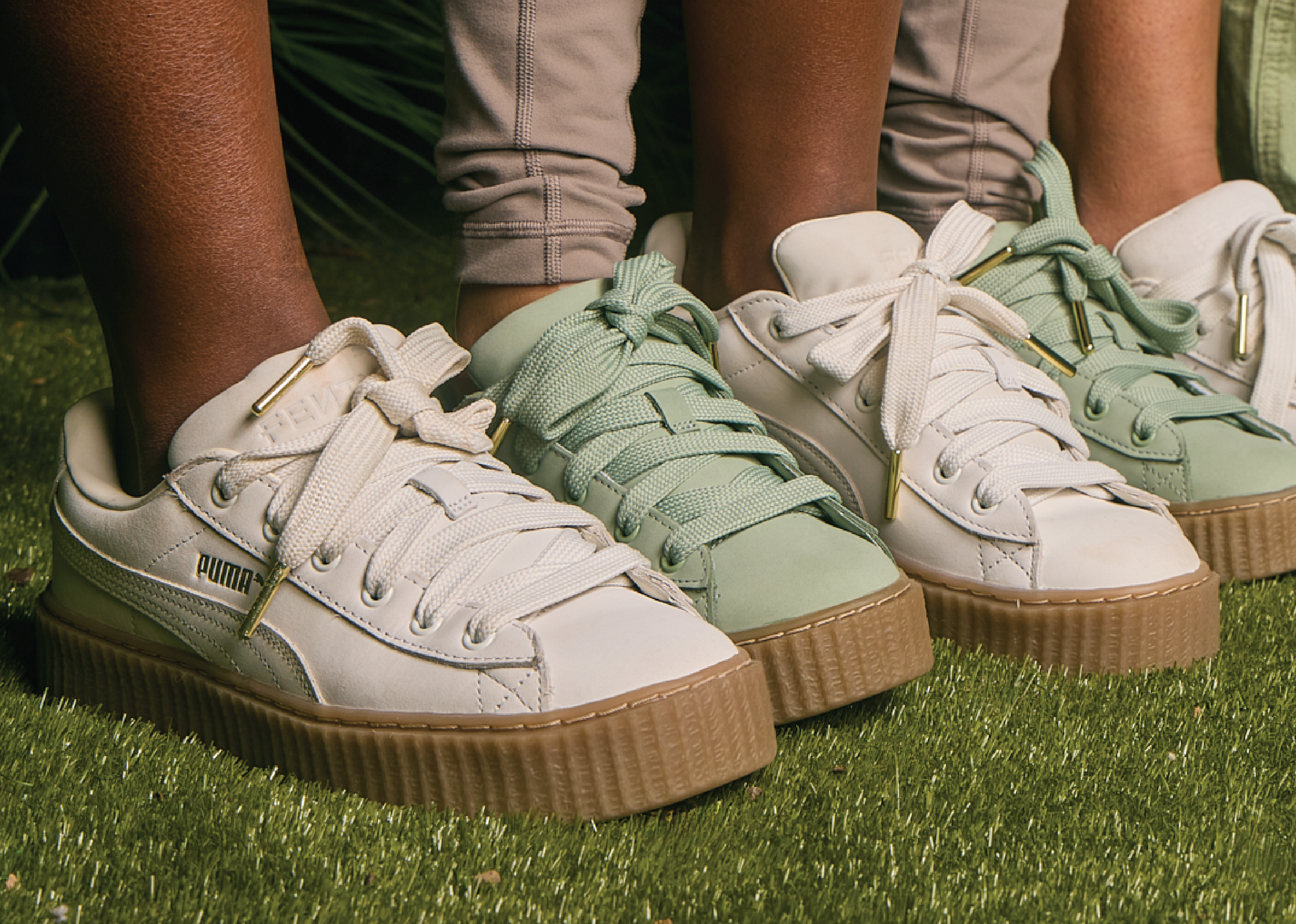 Wish Captures The FENTYxPUMA Creeper Phatty Earth Tone