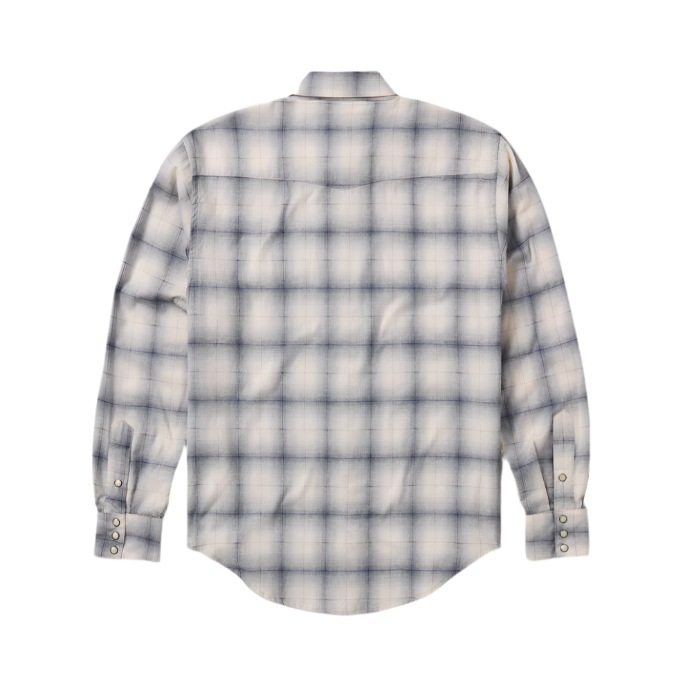 Shadow Plaid Western Shirt