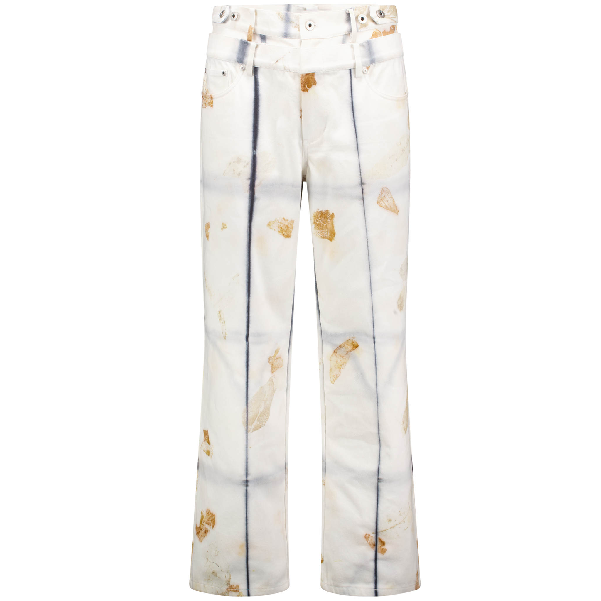 Plant Dye Denim Trouser