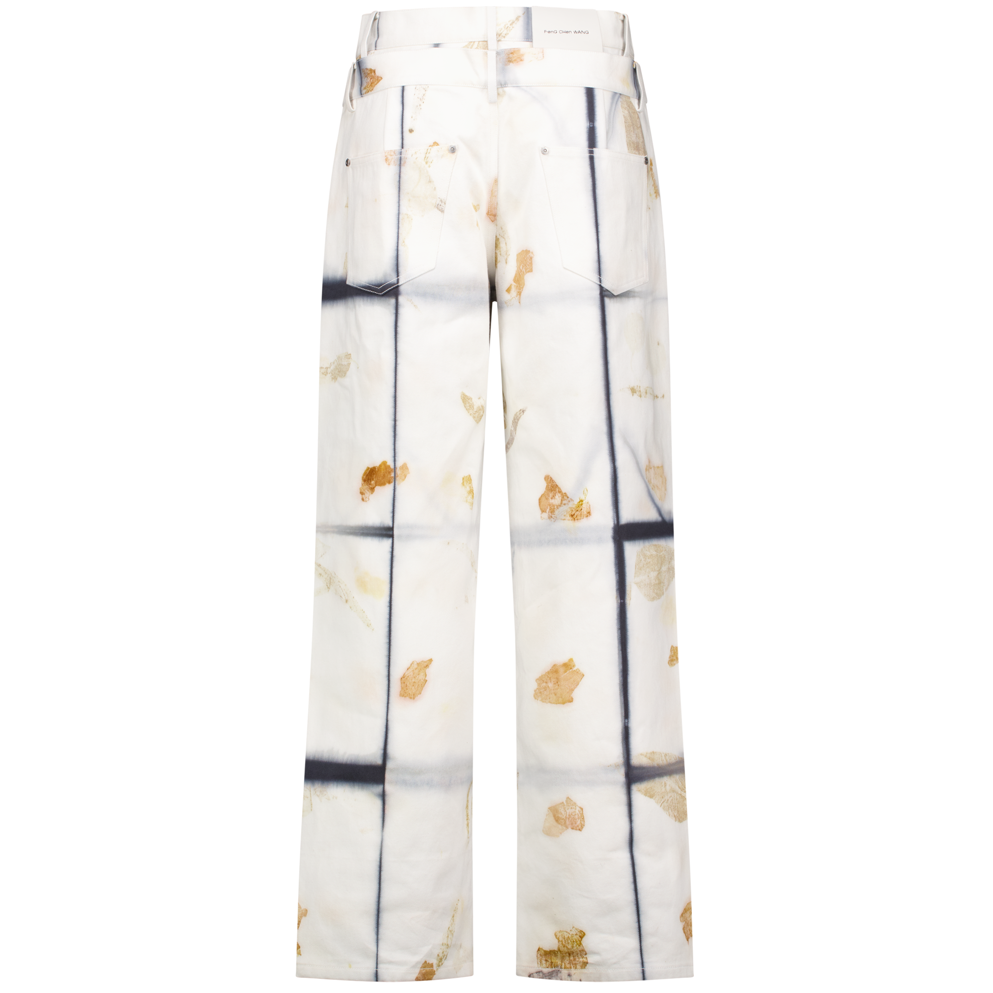 Plant Dye Denim Trouser