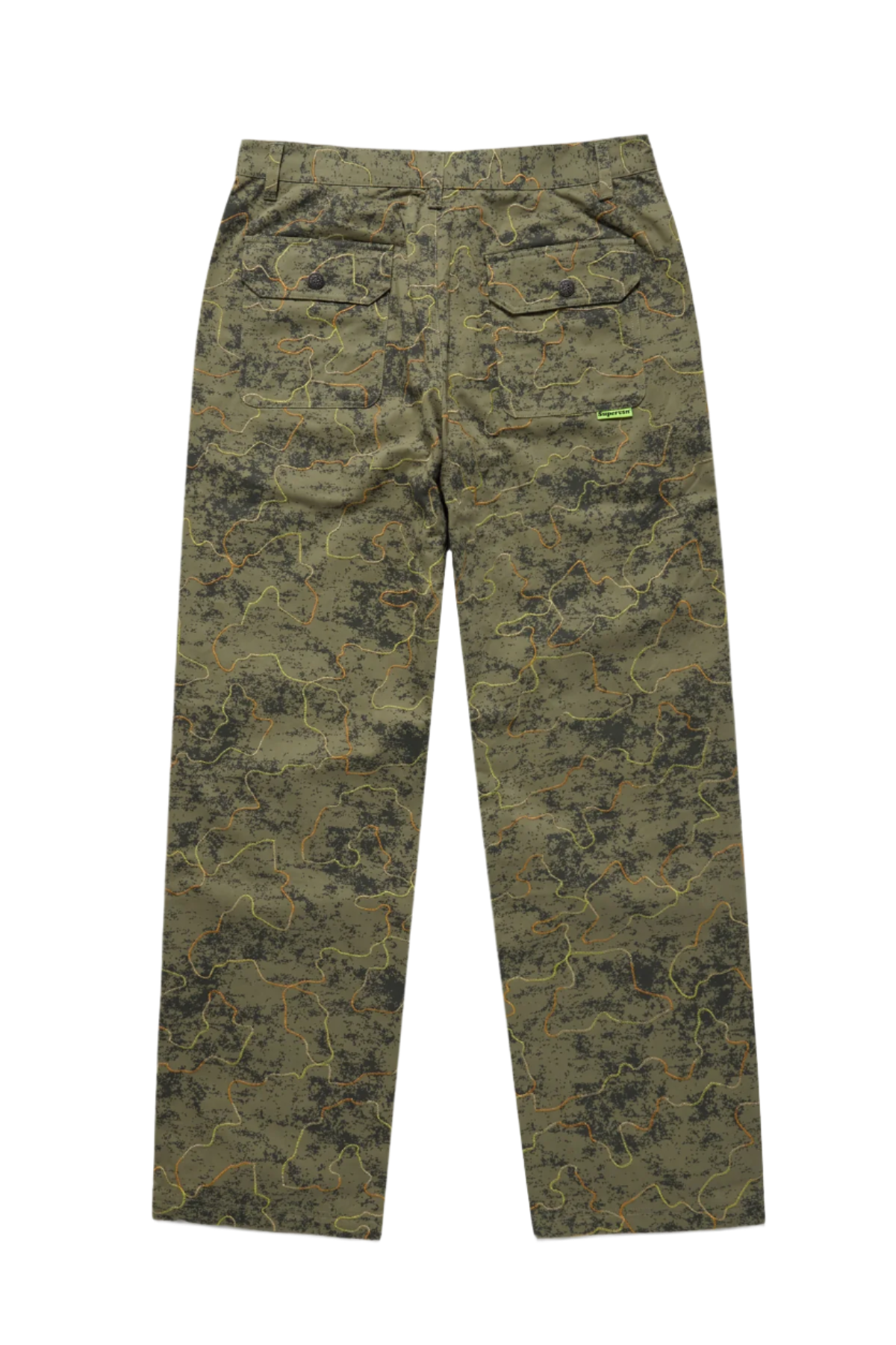 Embroidered Camp Pant