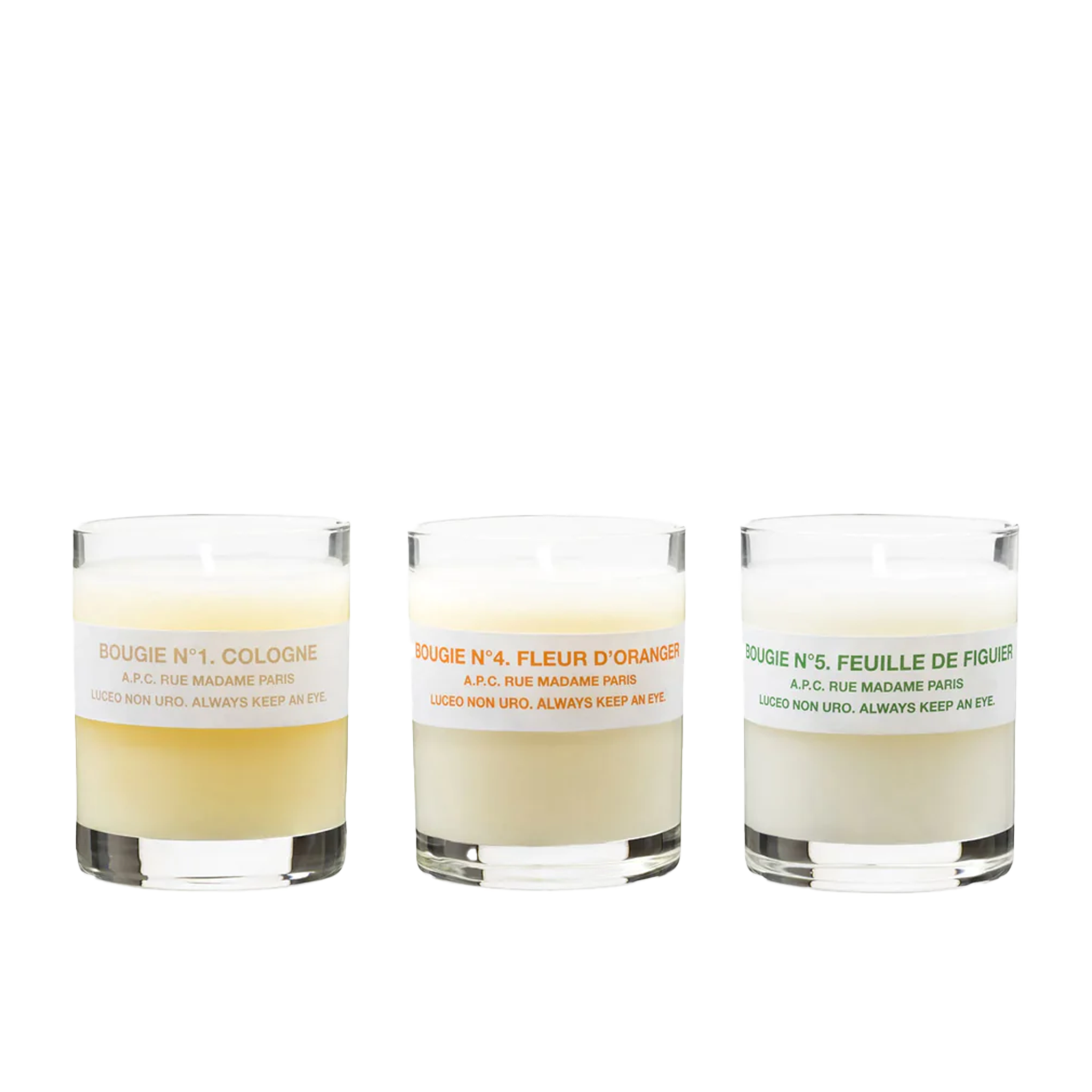 Kit 3 Mini Bougies Candles