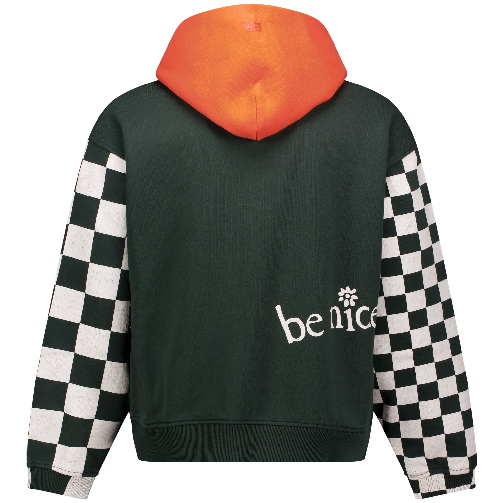 Venice Checker Sleeve Hoodie