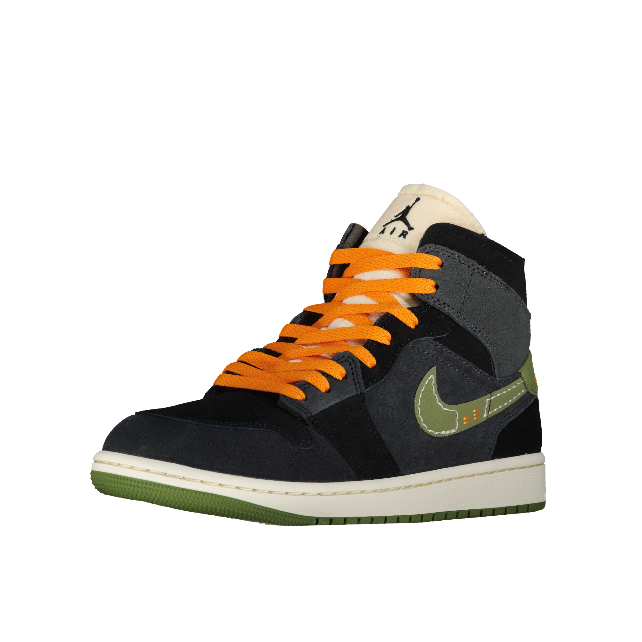 Air Jordan 1 Mid SE Craft 'Light Olive' (GS)