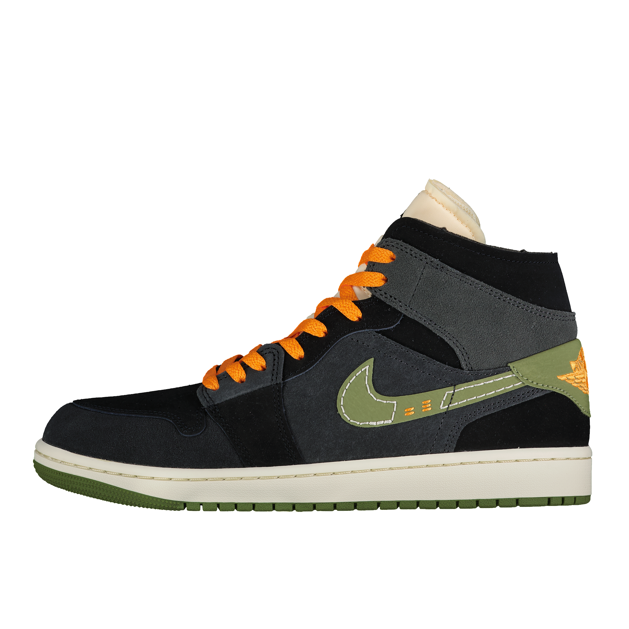 Air Jordan 1 Mid SE Craft 'Light Olive' (GS)