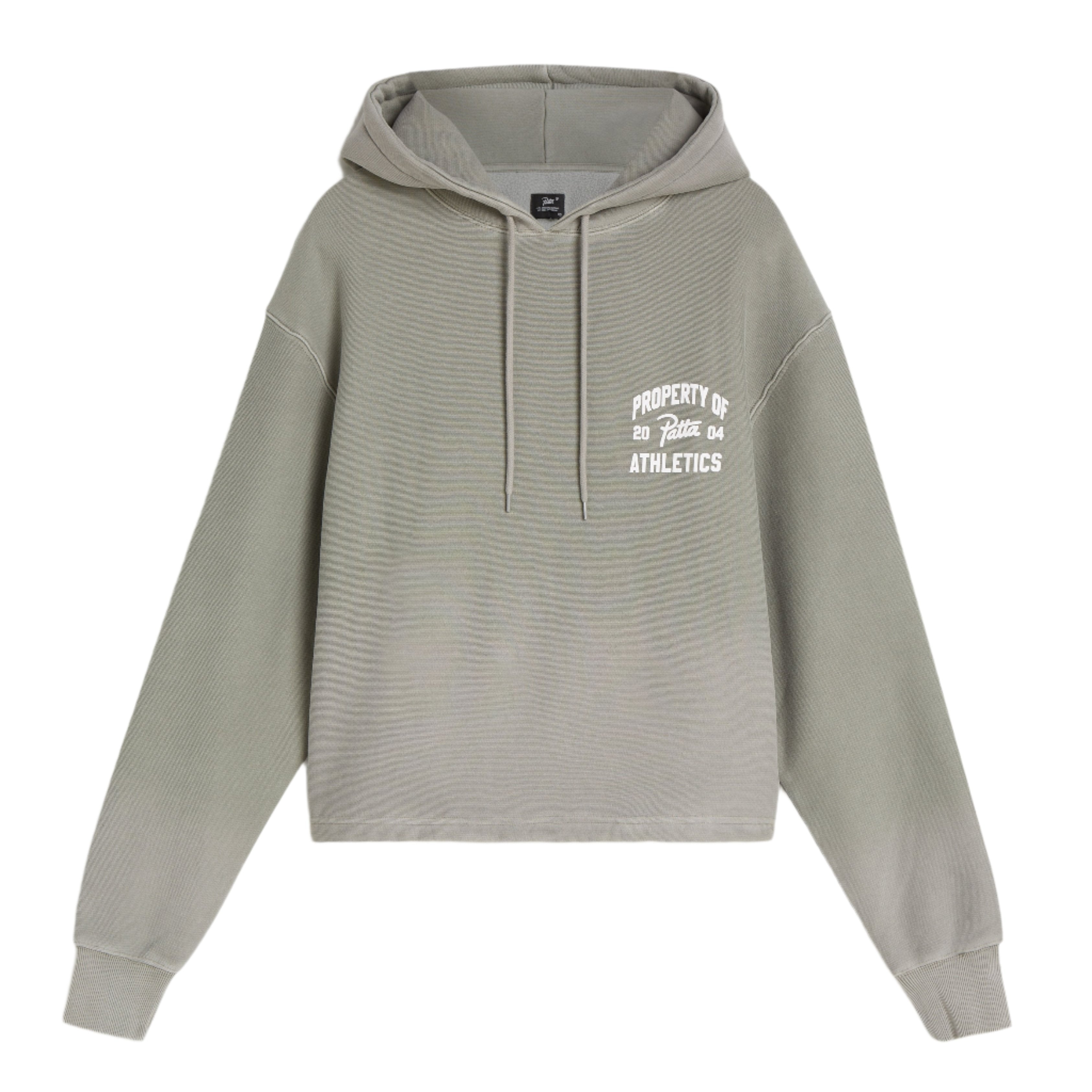 Athletic Drawcord Hooded Sweater