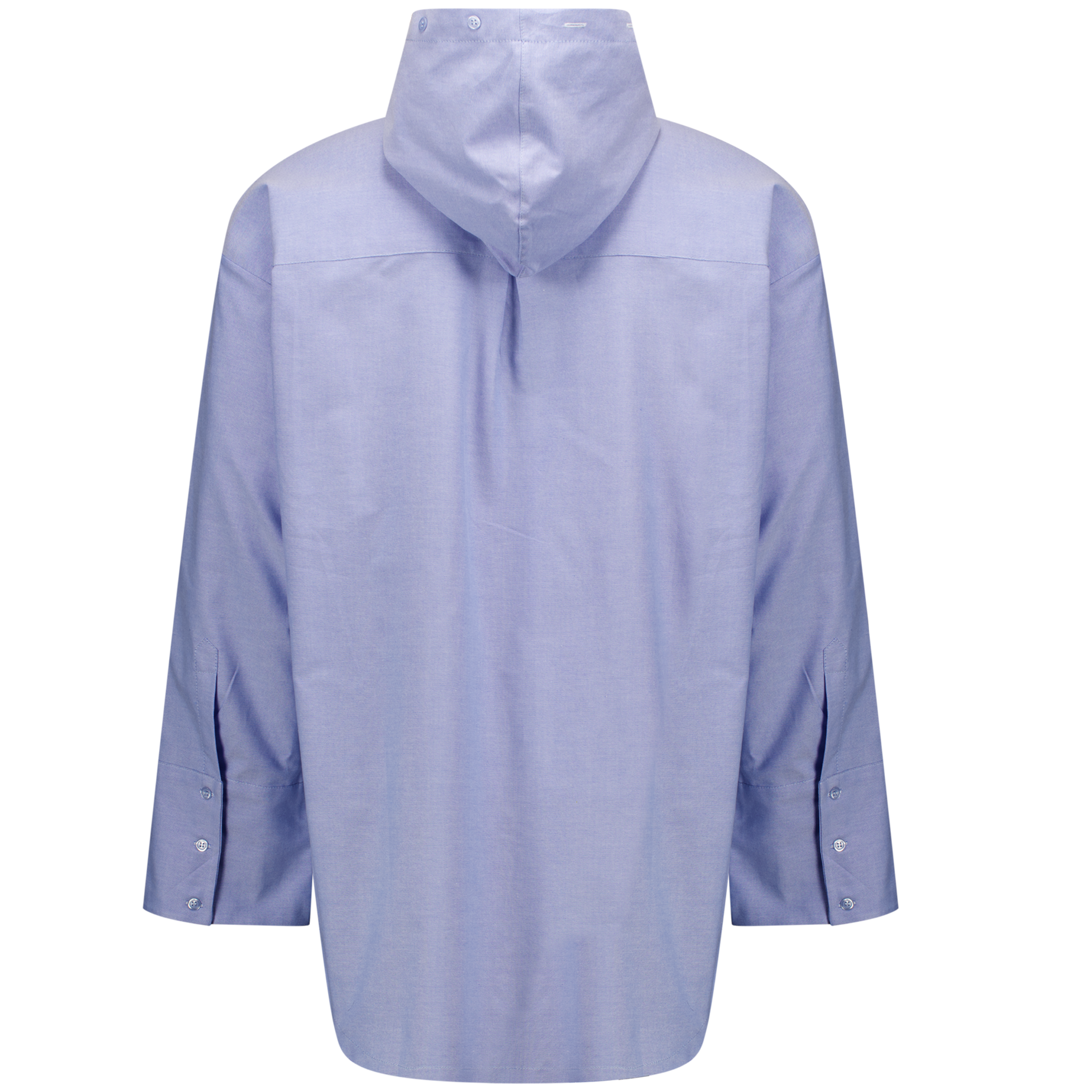 Hooded Button-Up Shirt