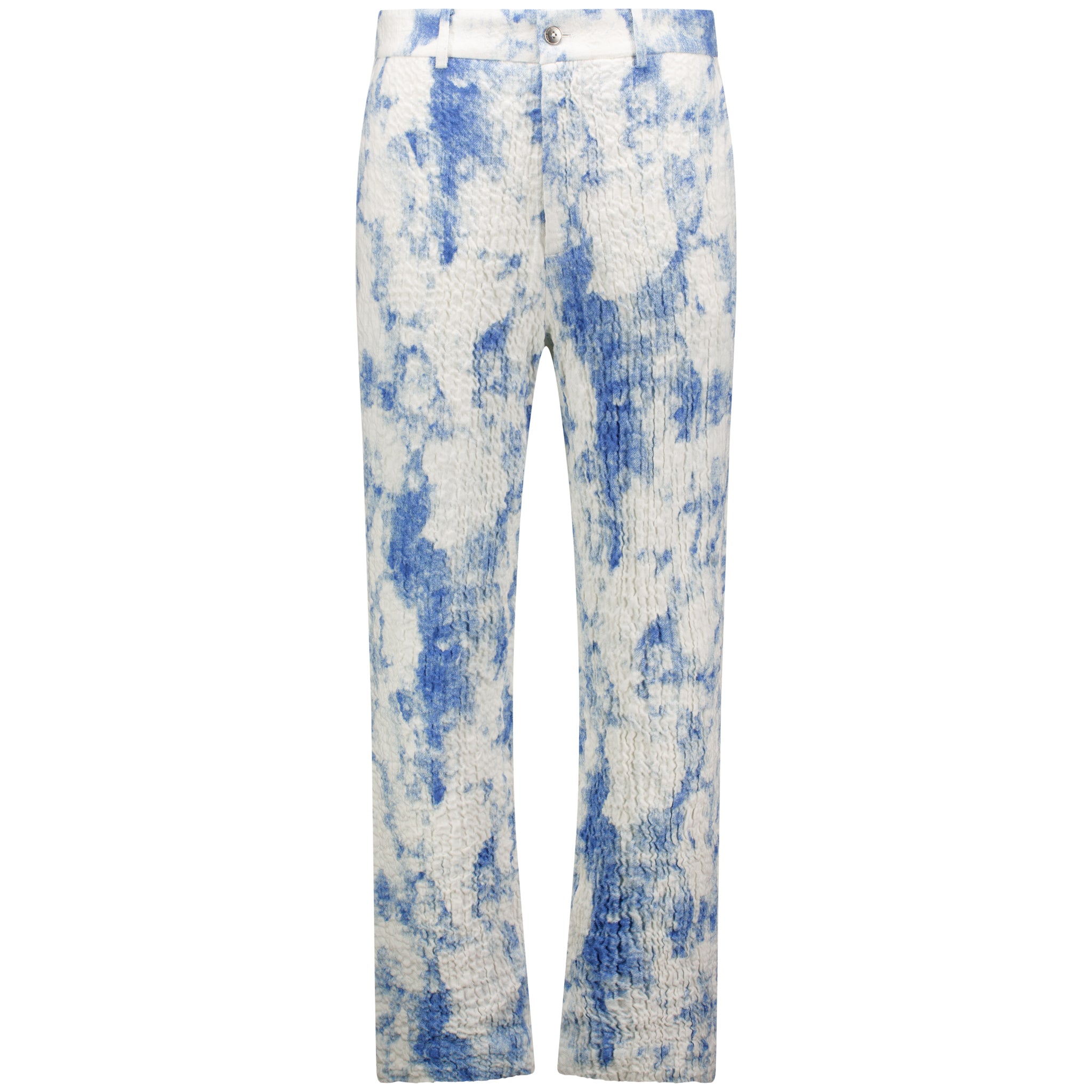 Blue and White Trouser