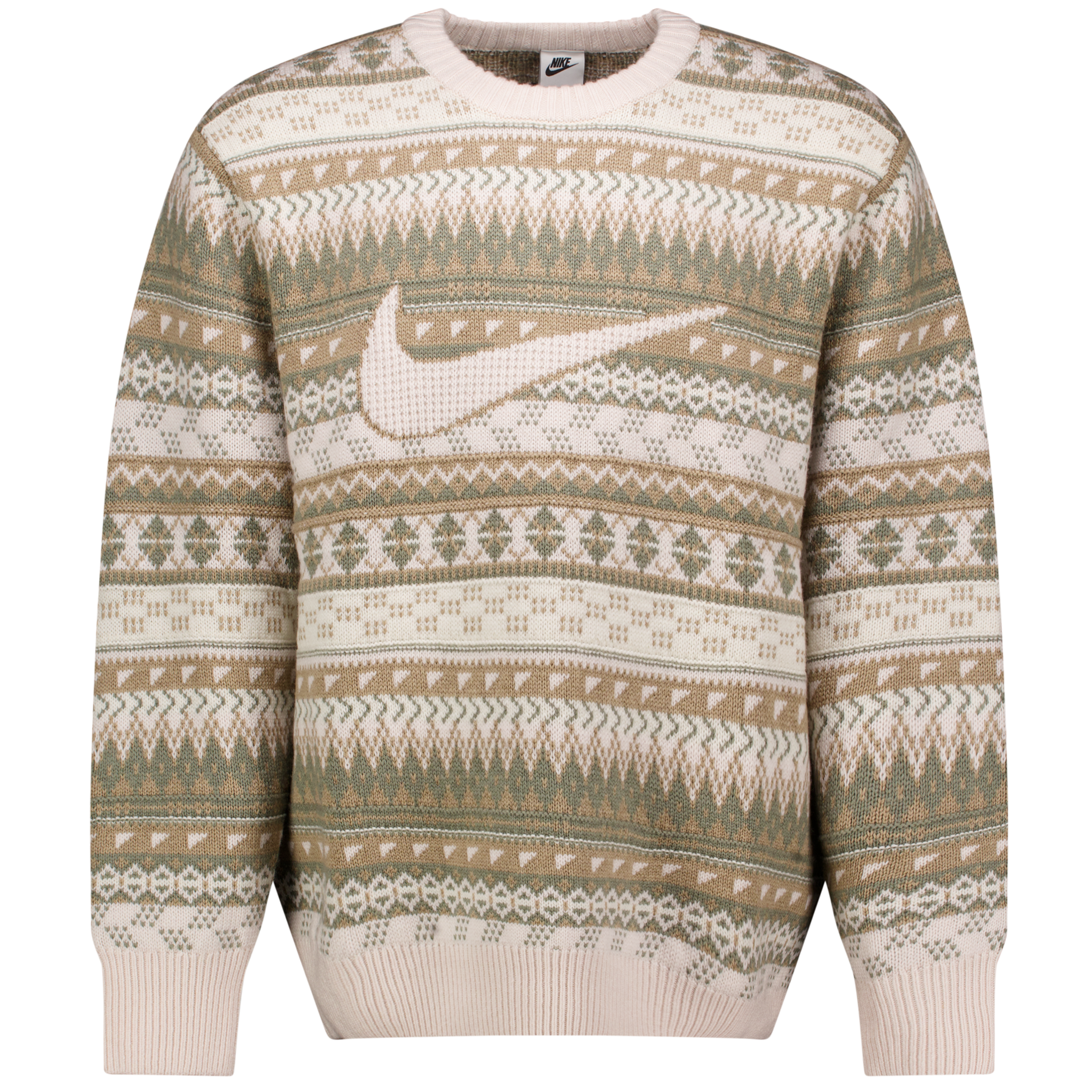 Fair Isle Swoosh Sweater