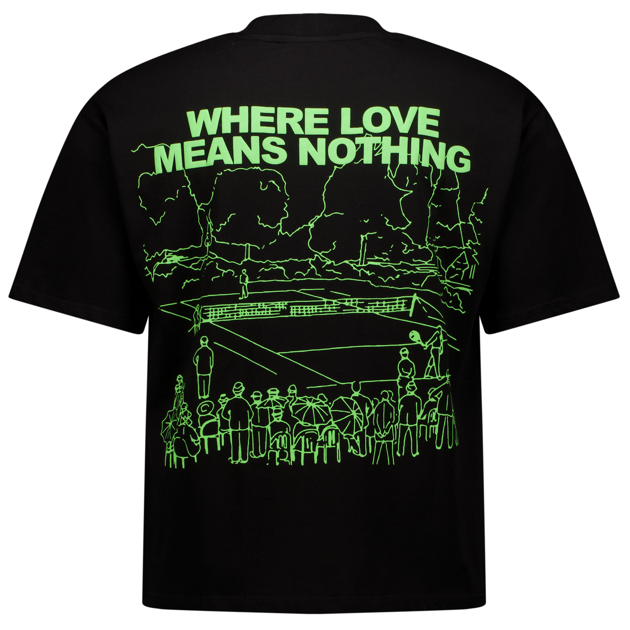 'Where Love Means Nothing' Tennis Club Tee