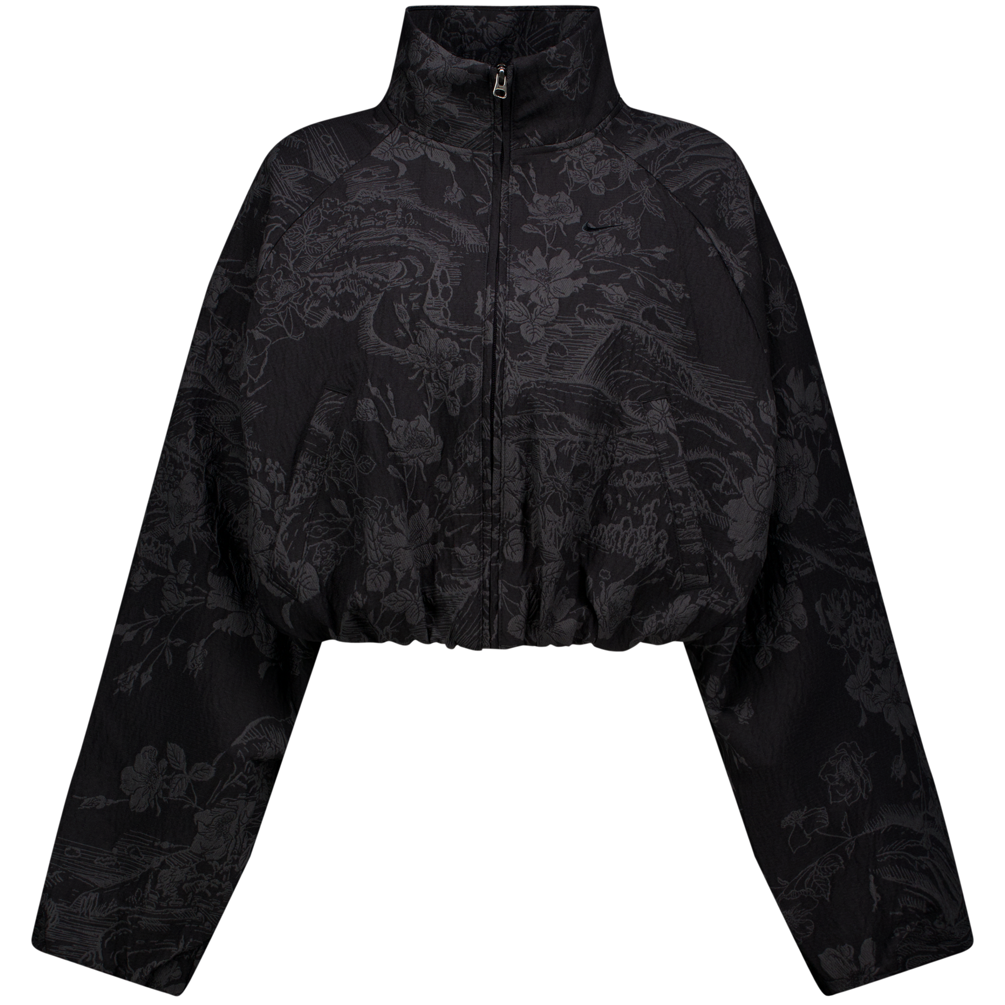 W Oversized Jacquard Track Jacket