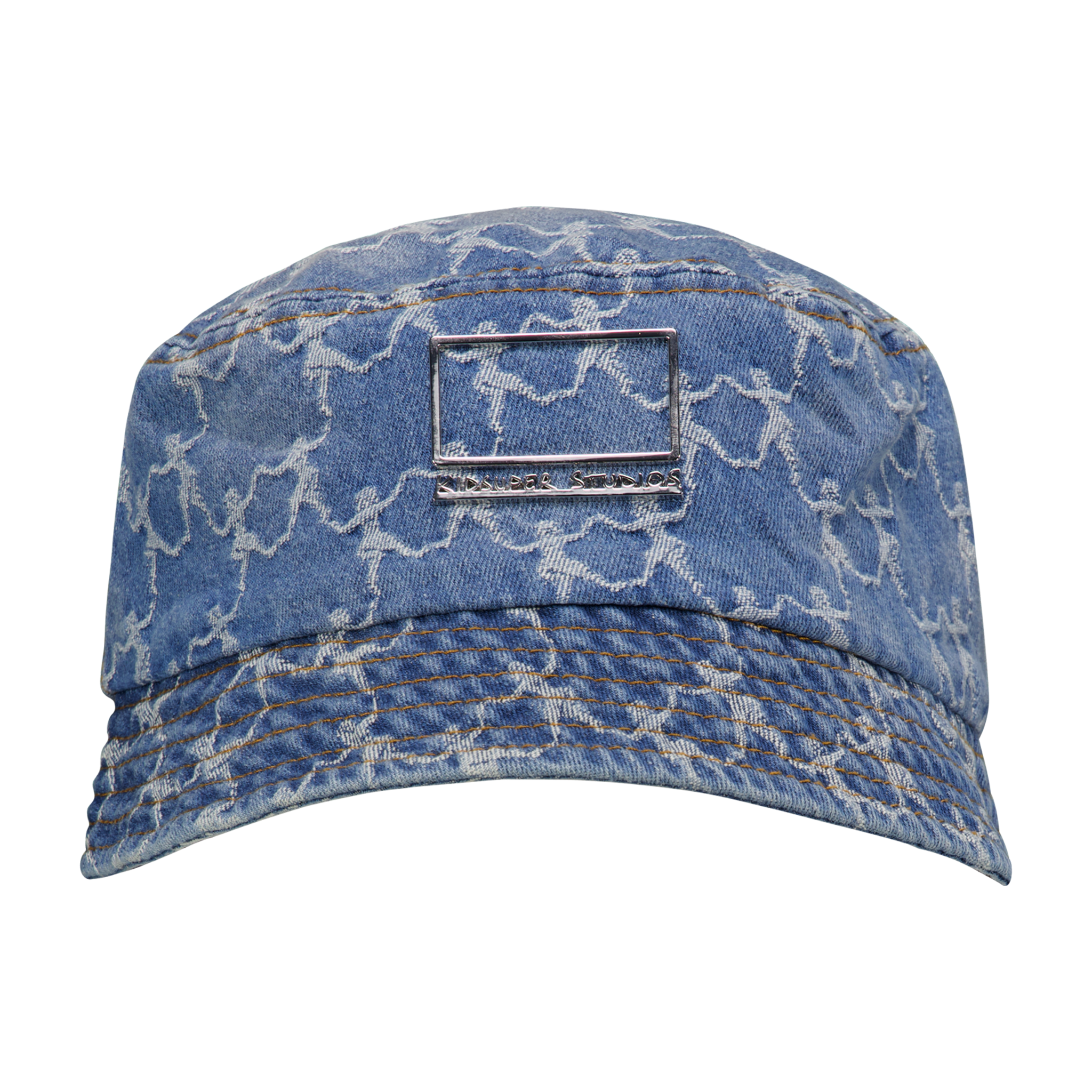 Dancing Ladies Jacquard Denim Hat