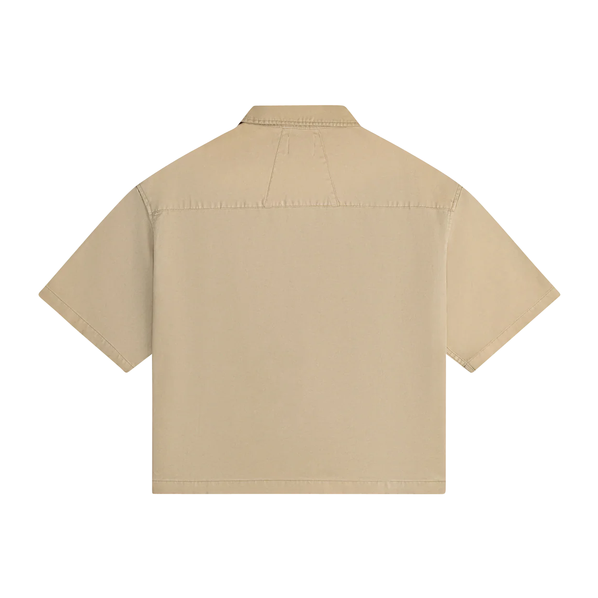 Boxy Half-Zip Spray Shirt