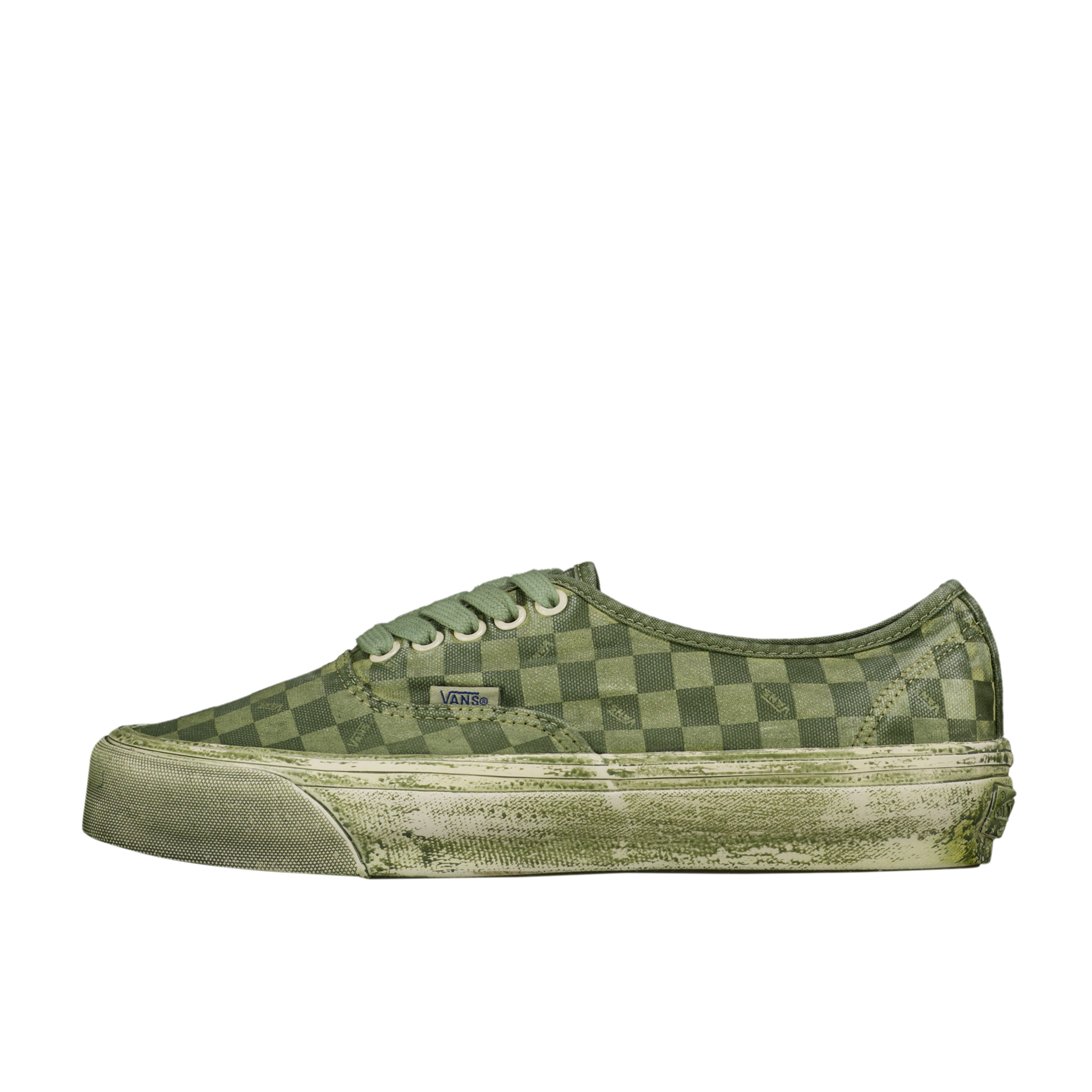 Authentic Reissue 44 'Green Dip Dye Checkerboard'