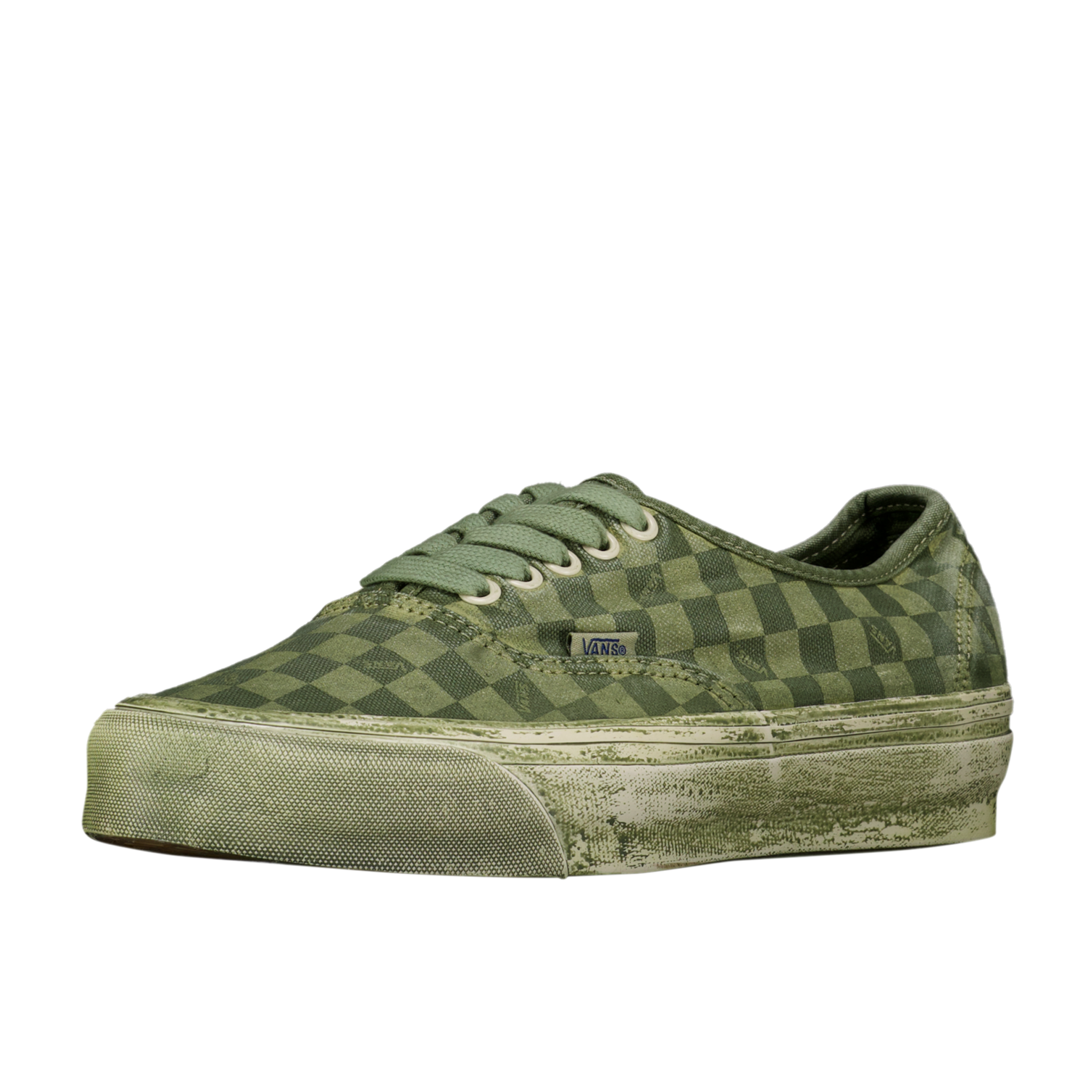 Authentic Reissue 44 'Green Dip Dye Checkerboard'